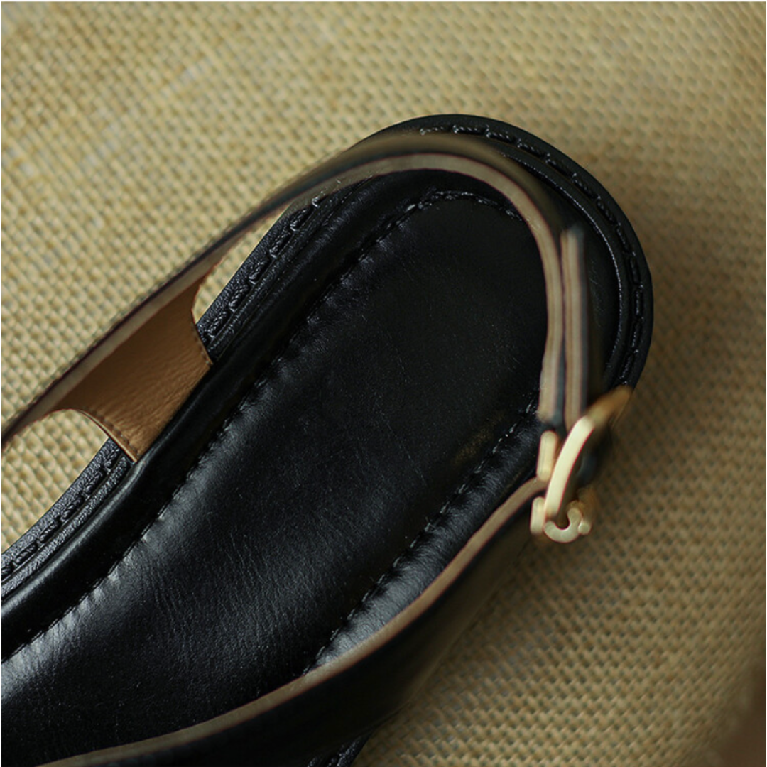 Positano Leather Sandals - Solmara