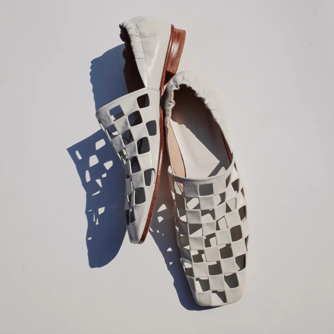 Eleonora Italian Woven Flats - Solmara