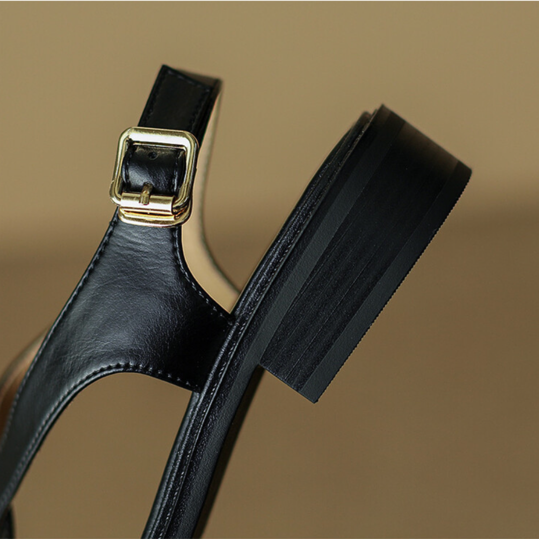 Positano Leather Sandals - Solmara