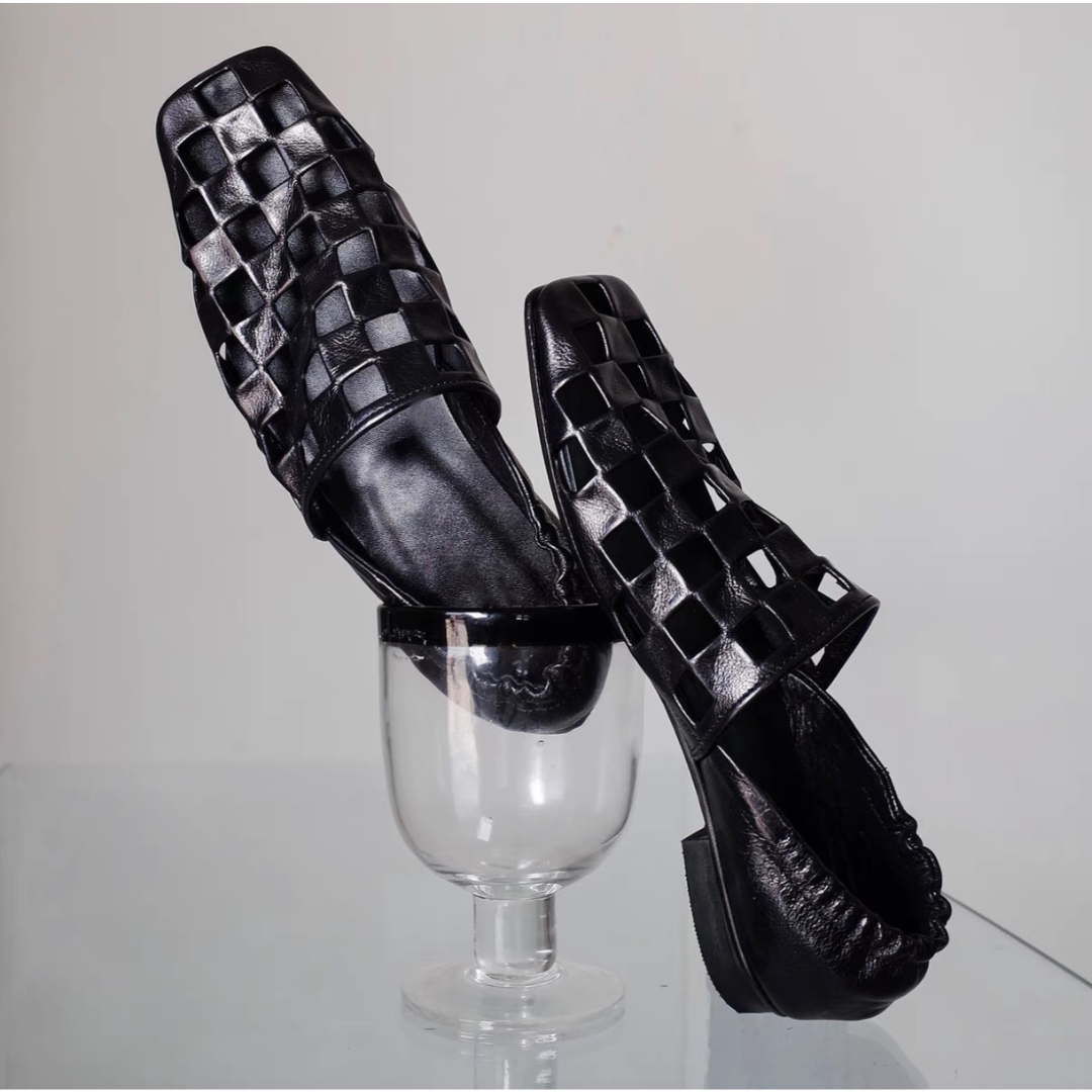 Eleonora Italian Woven Flats - Solmara